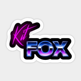 Cabin Series - Kit Fox Sticker